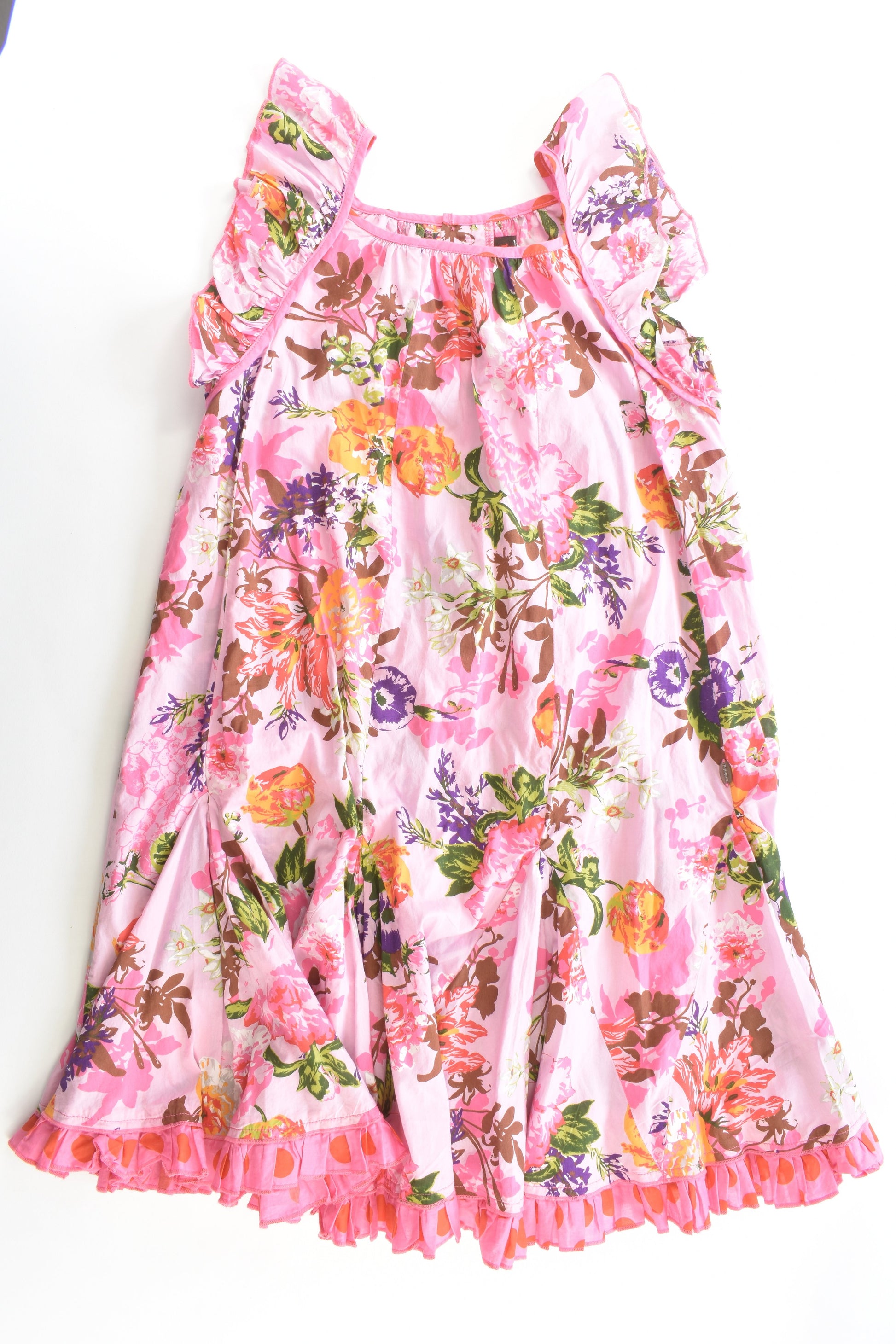 Catimini (France) Size 10 (134 cm) Floral Dress