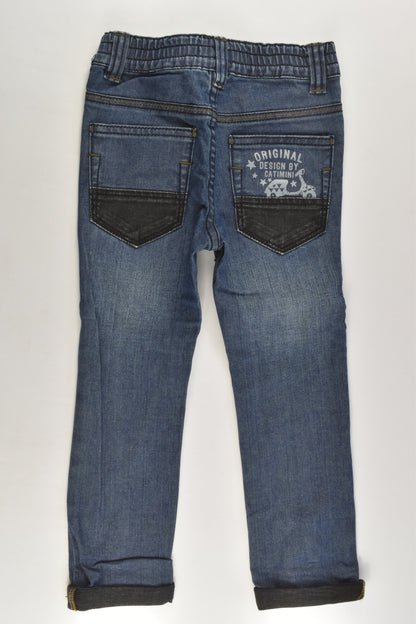 Catimini (France) Size 3 (98 cm) Vespa Back Pocket Denim Pants