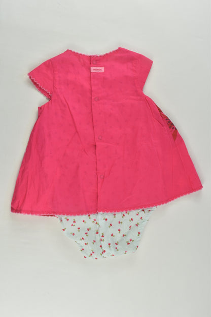 Catimini Size 00 (6 months, 68 cm) Flowers and Radishes Outfit