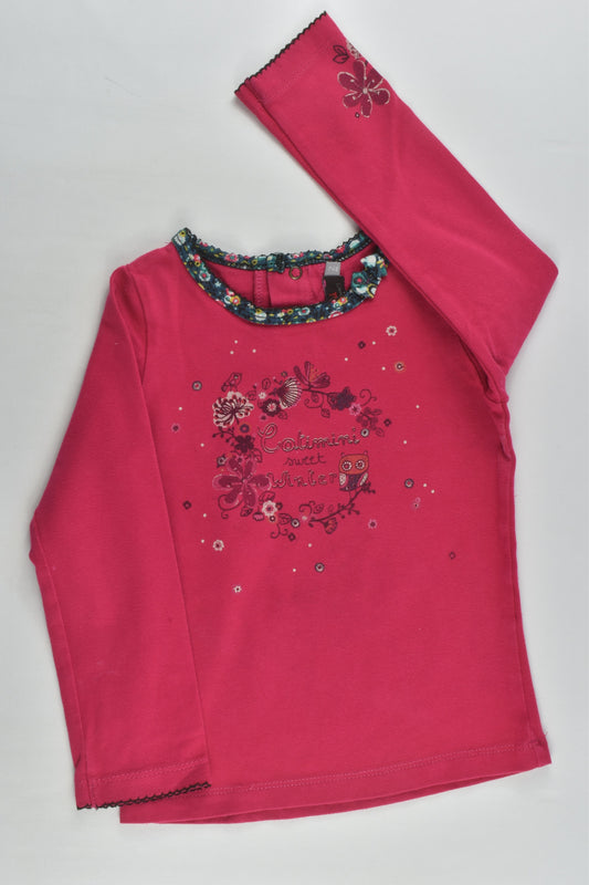 Catimini Size 1-2 (86 cm) 'Sweet Winter' Top