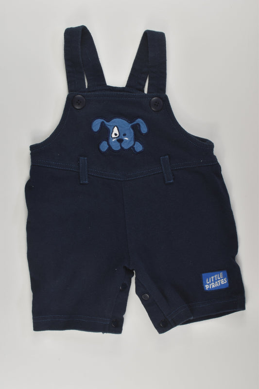 Chain Reaction Size 0 Vintage Short Overalls