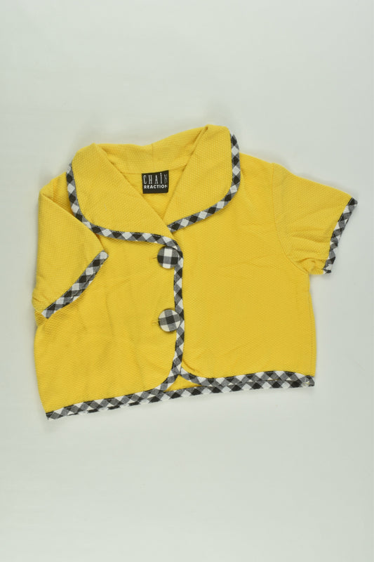 Chain Reaction Size 3 Vintage Bolero