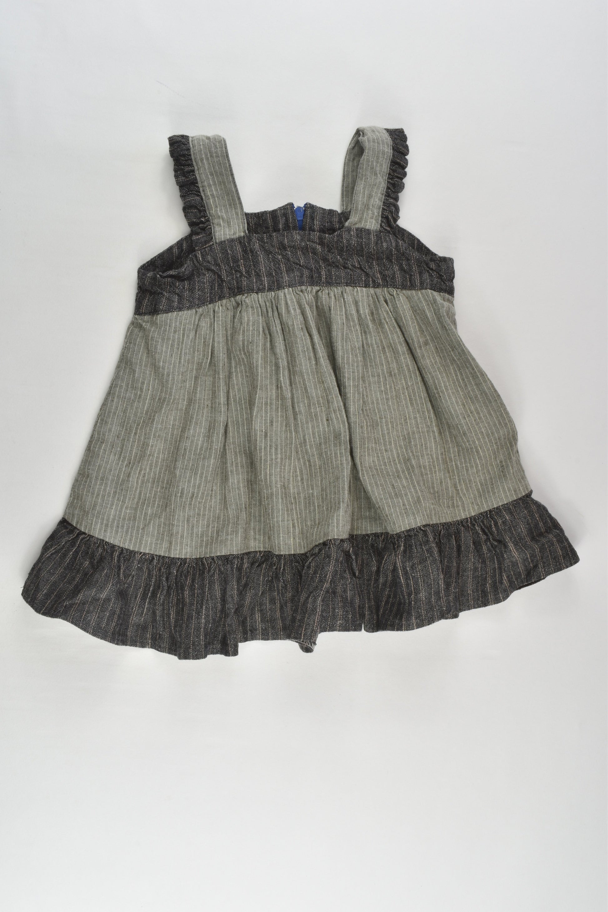 Chalk N Cheese Size 1 Cotton/Linen Dress MiniMe Preloved - Baby and Kids' Clothes Chalk N Cheese Size 1 Cotton/Linen Dress MiniMe Preloved - Baby and Kids' Clothes