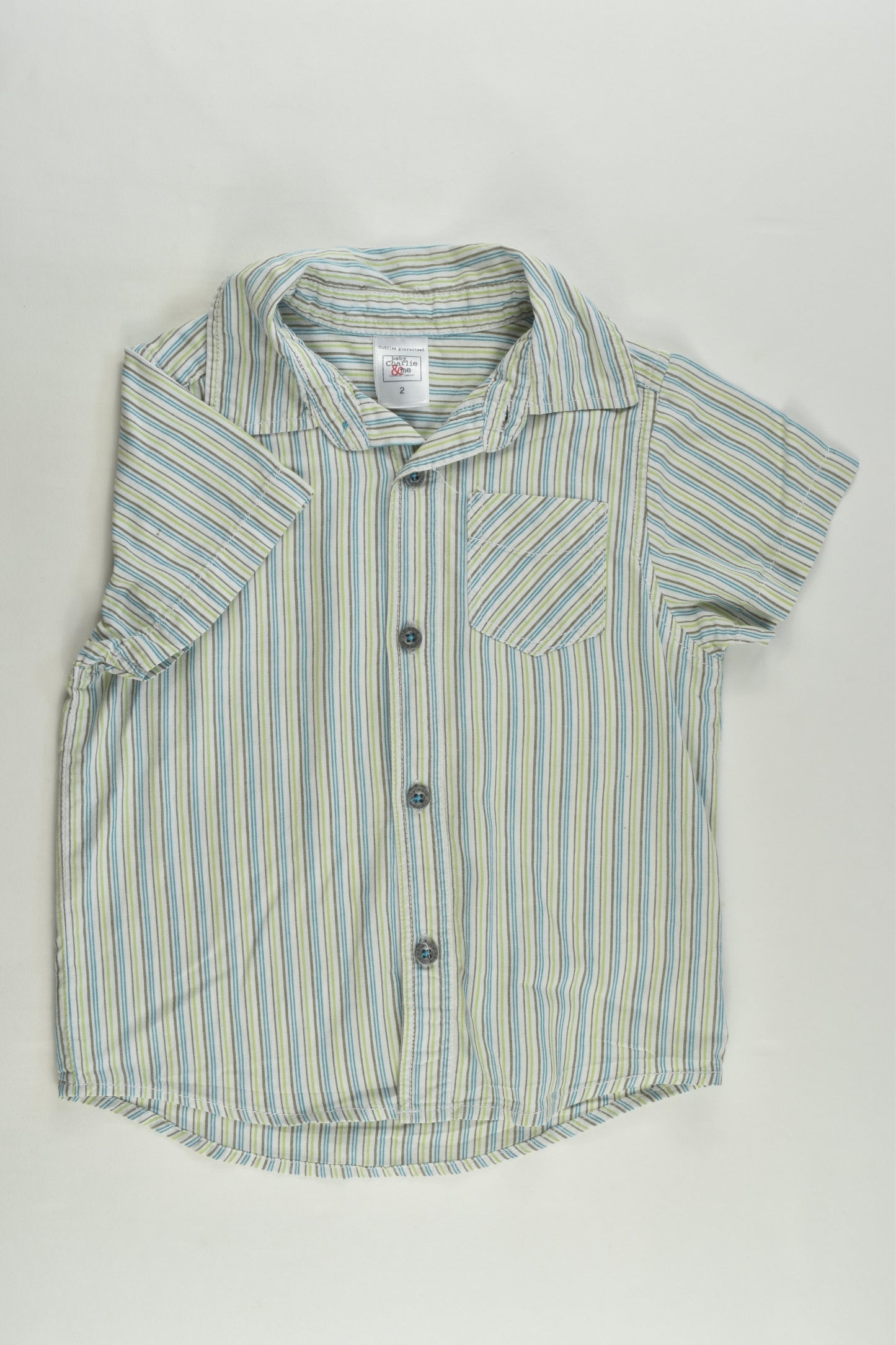 Charlie & Me Size 2 Striped Shirt