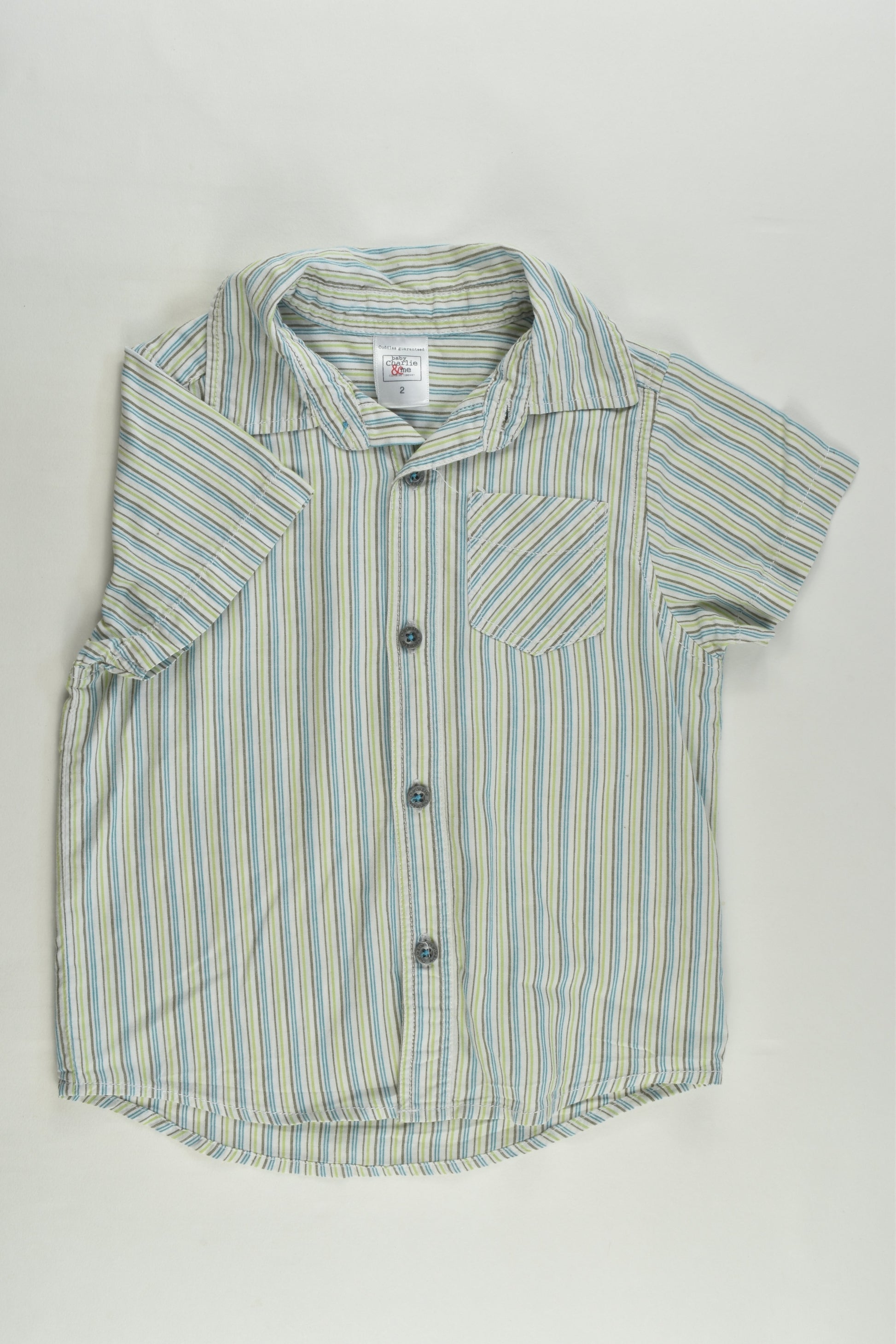 Charlie & Me Size 2 Striped Shirt