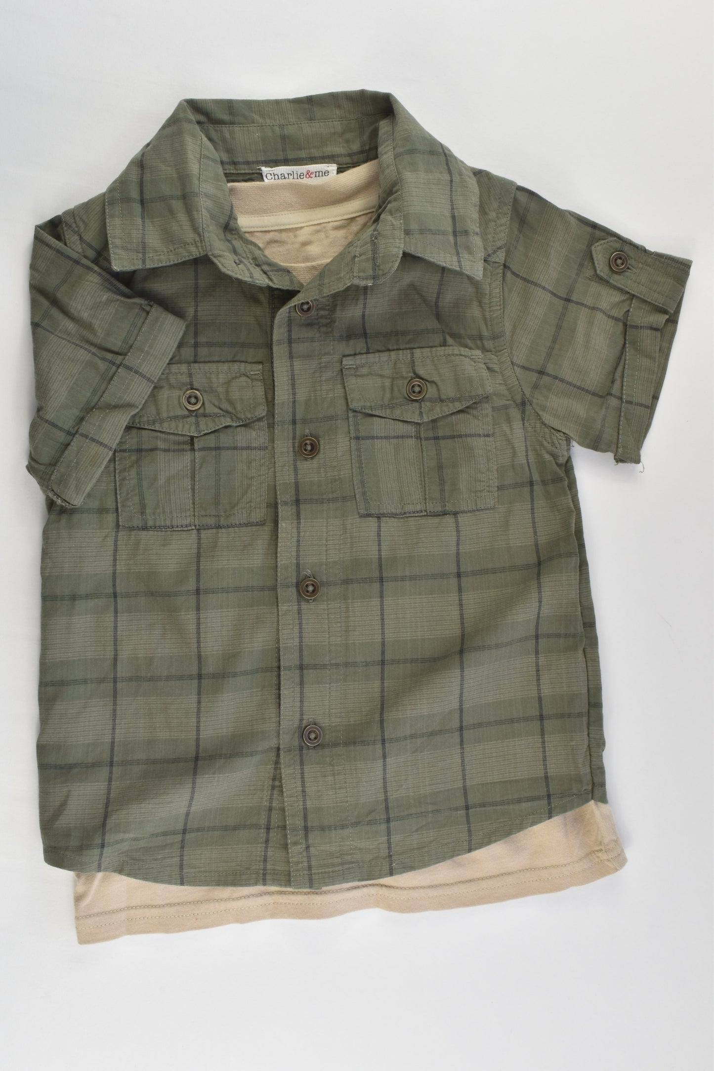 Charlie & Me Size 2 'Think Green, Recycle' Shirt