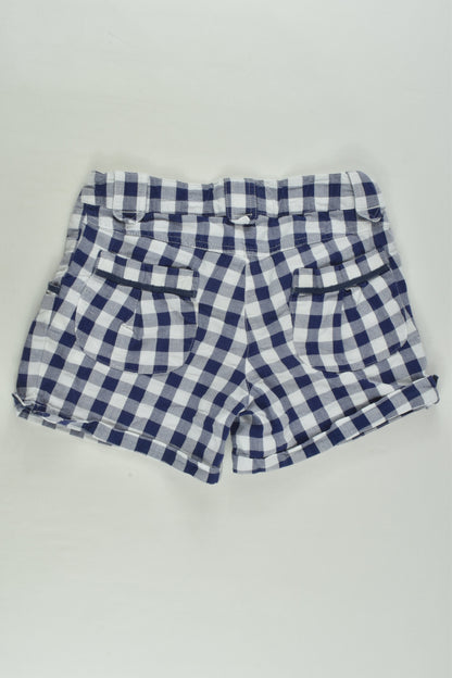 Château De Sable Size 10 Checked Lightweight Shorts
