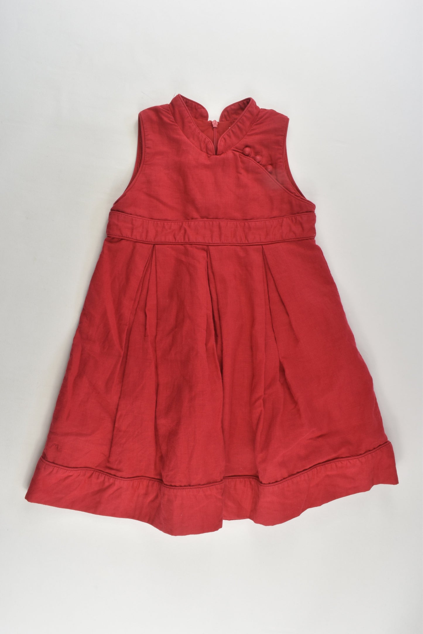 Château De Sable Size 3 Linen Blend Dress