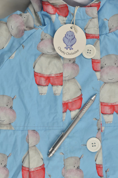 Cheeky Chickadee Size 5-6 Raincoat