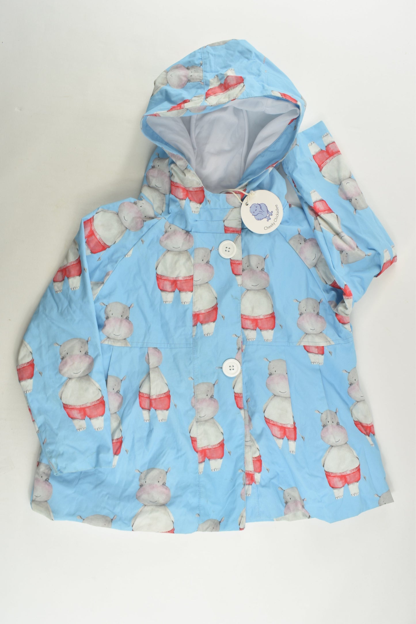 Cheeky Chickadee Size 5-6 Raincoat