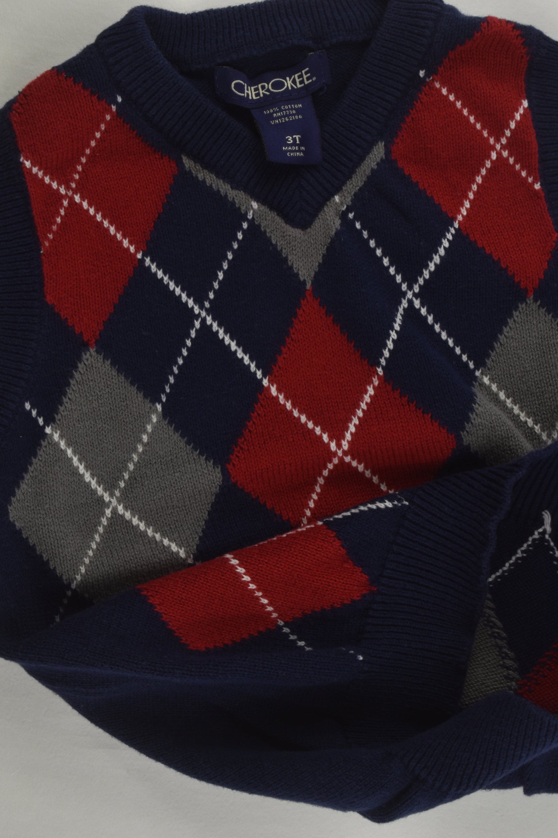 Cherokee Size 3 Knit Vest