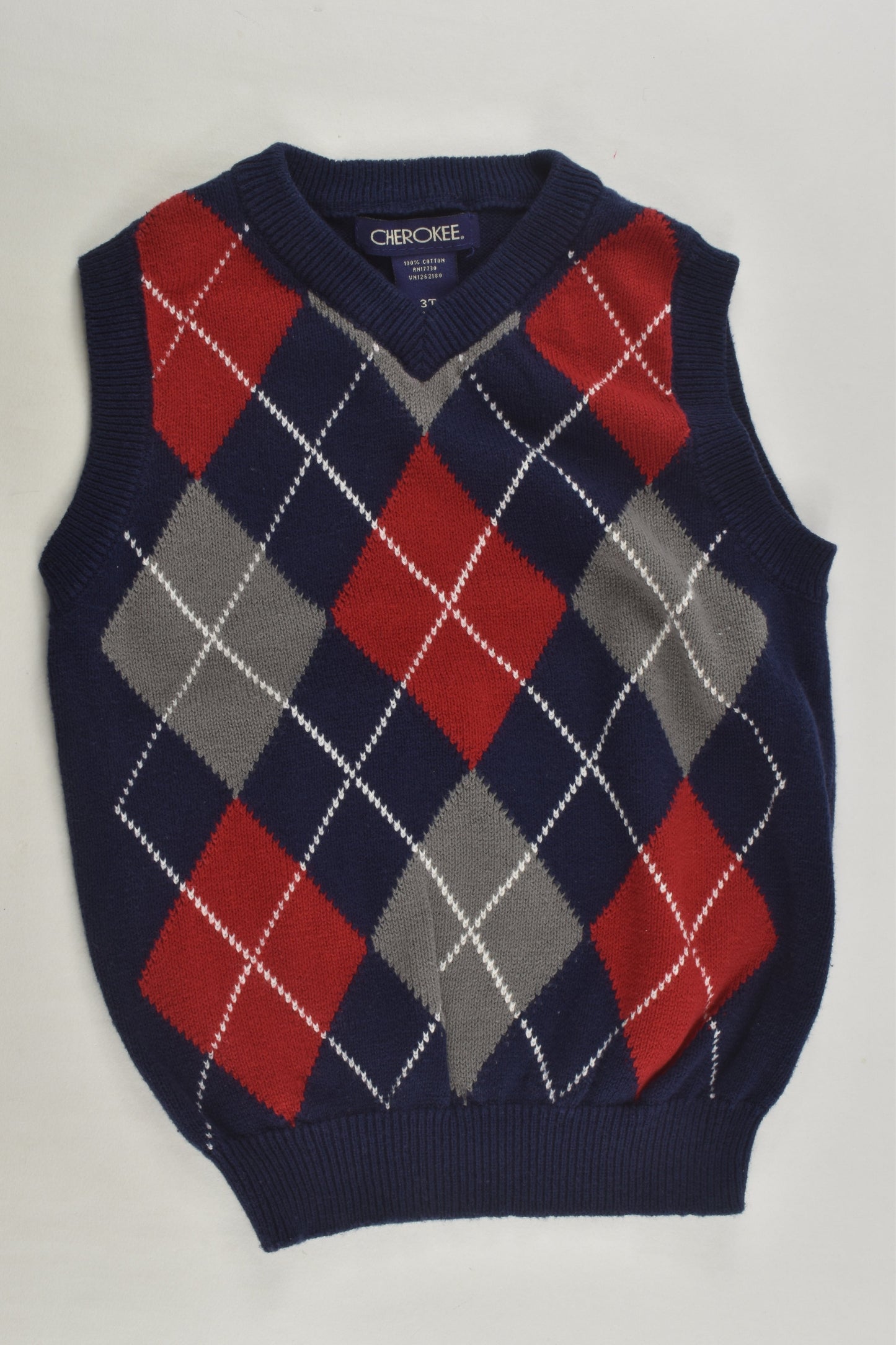 Cherokee Size 3 Knit Vest