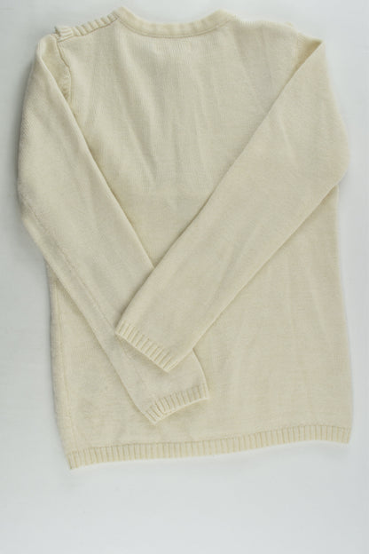 Chickeeduck Size 10 (140 cm) Wool Blend Knit Jumper