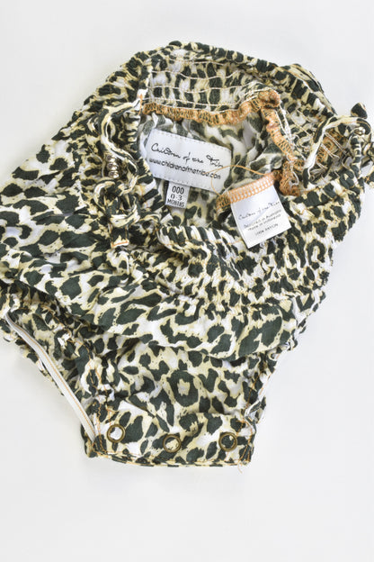 Children Of The Tribe Size 000 (0-3 months) Summer Onesie