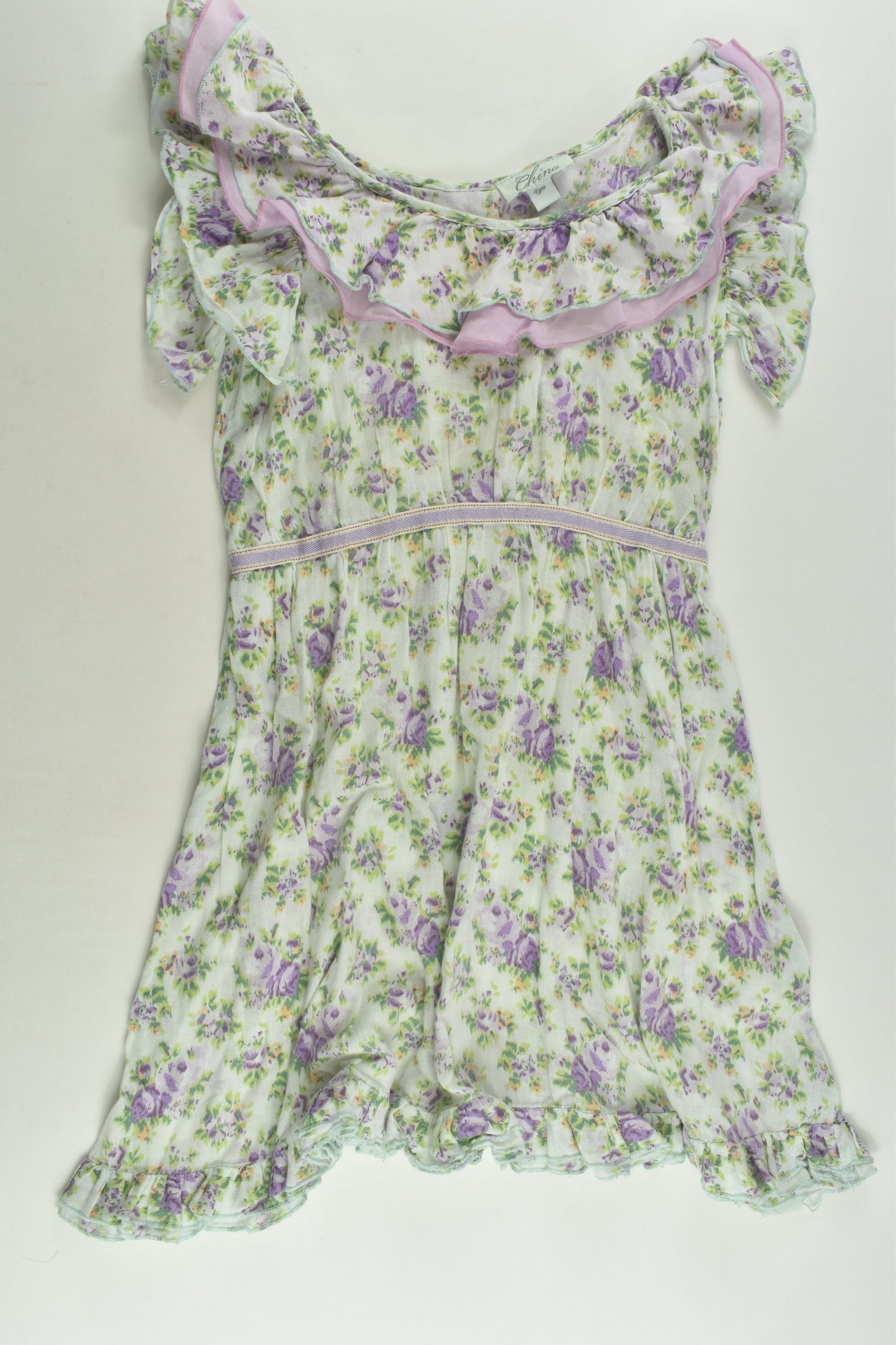 Chino Kids Size 4 Floral Dress