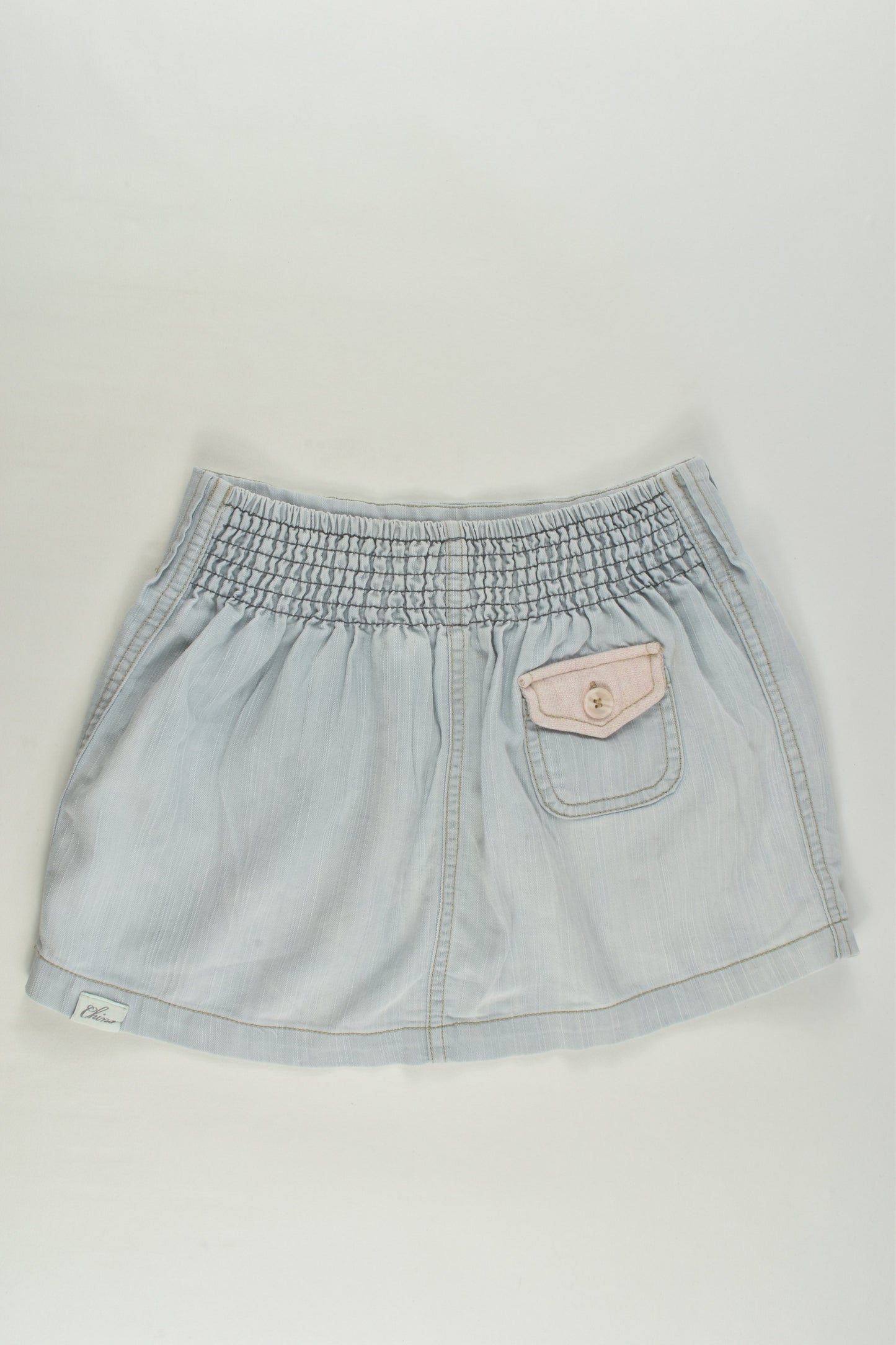 Chino Kids Size 5 Lightweight Denim Skirt