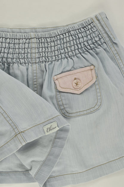 Chino Kids Size 5 Lightweight Denim Skirt