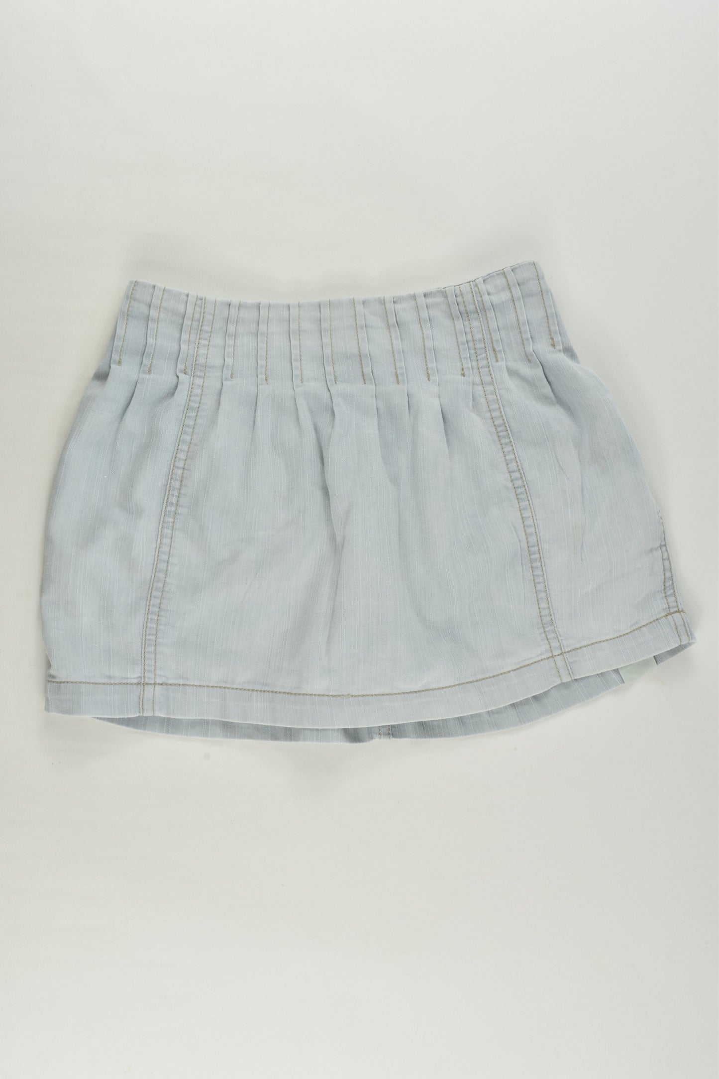Chino Kids Size 5 Lightweight Denim Skirt