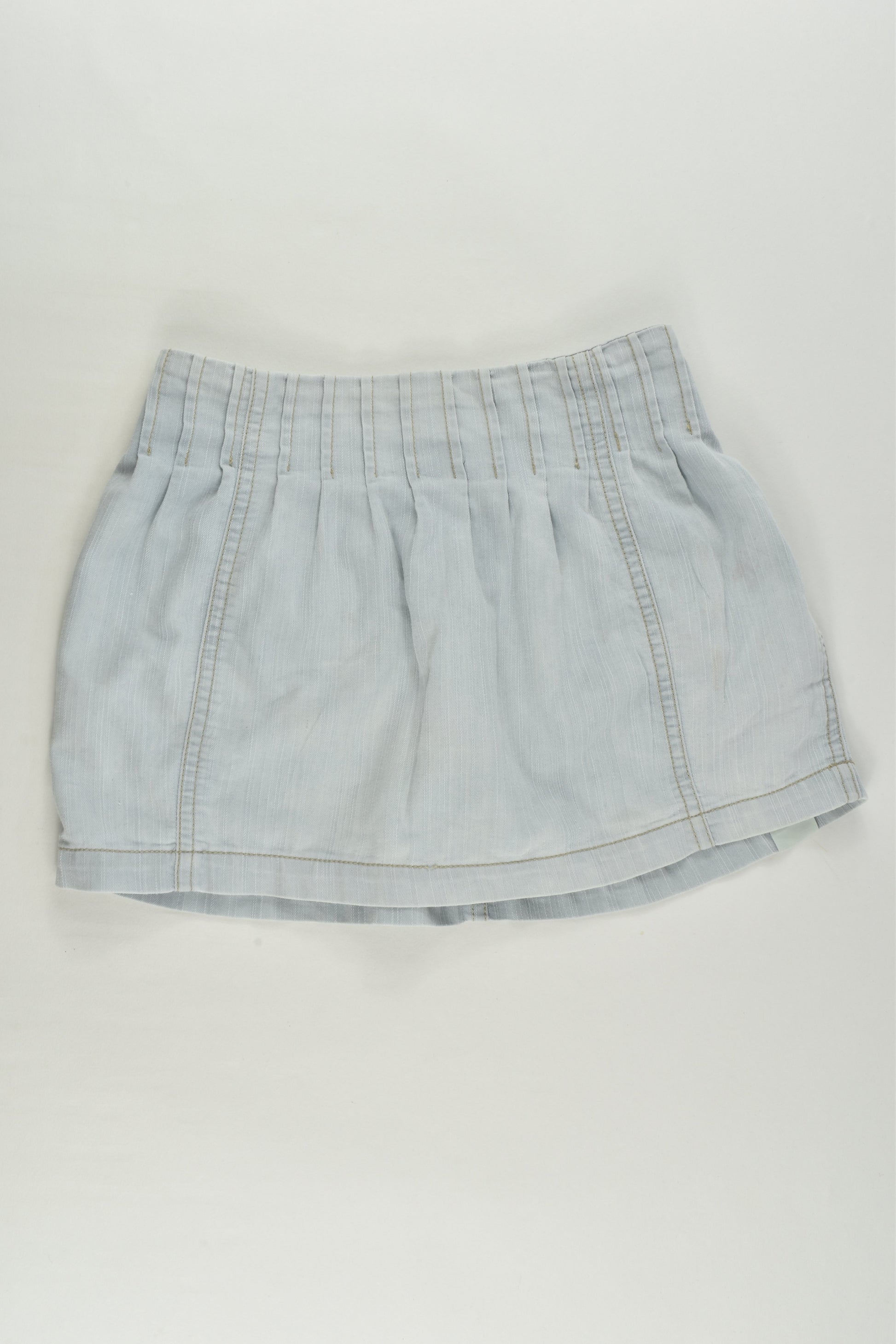 Chino Kids Size 5 Lightweight Denim Skirt