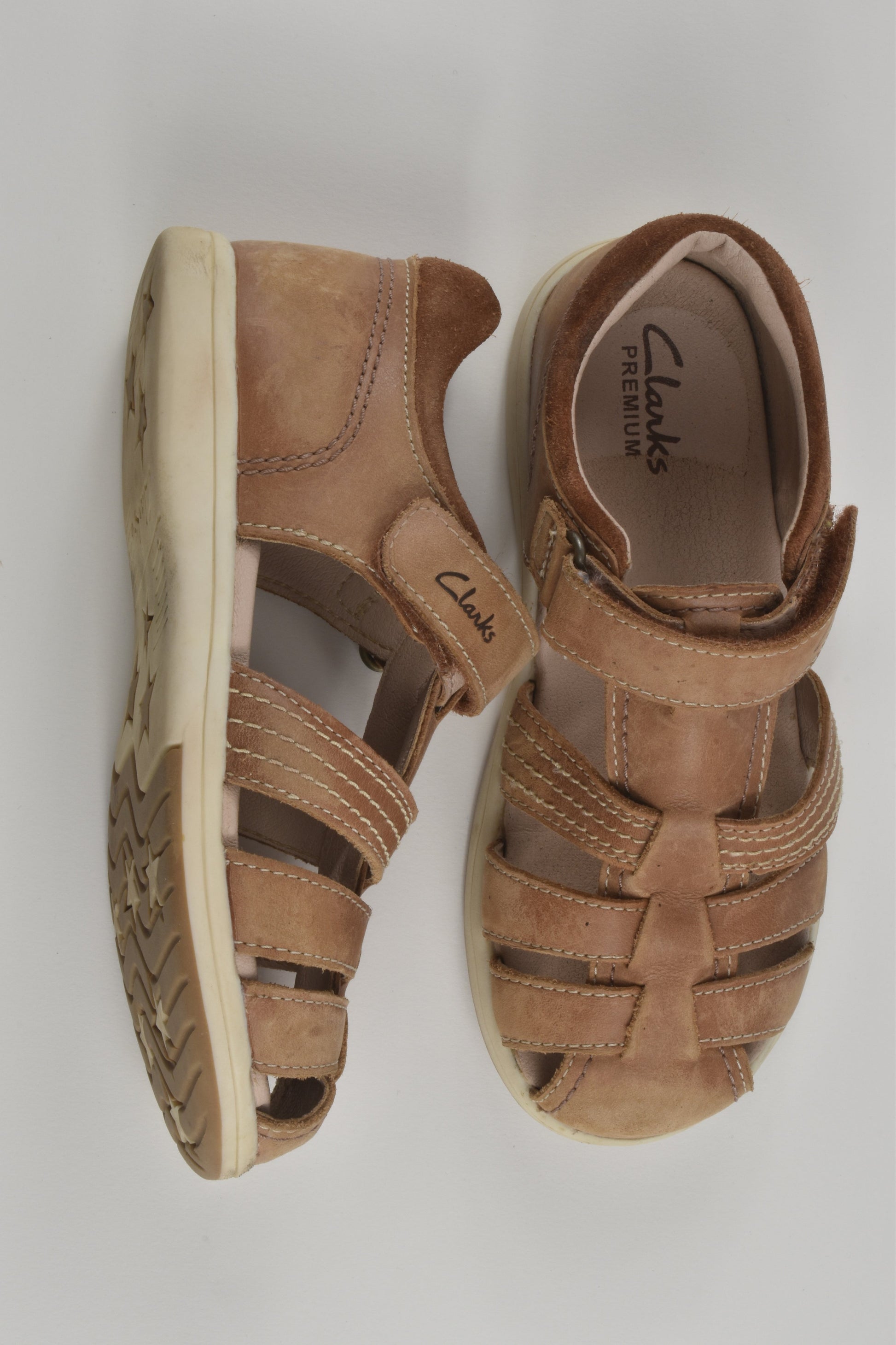 Clarks Size EU 31 Leather Sandals