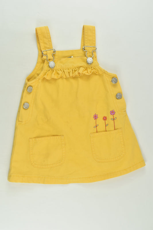 Clothkits Size 2 (92 cm) Flower Pinafore Dress