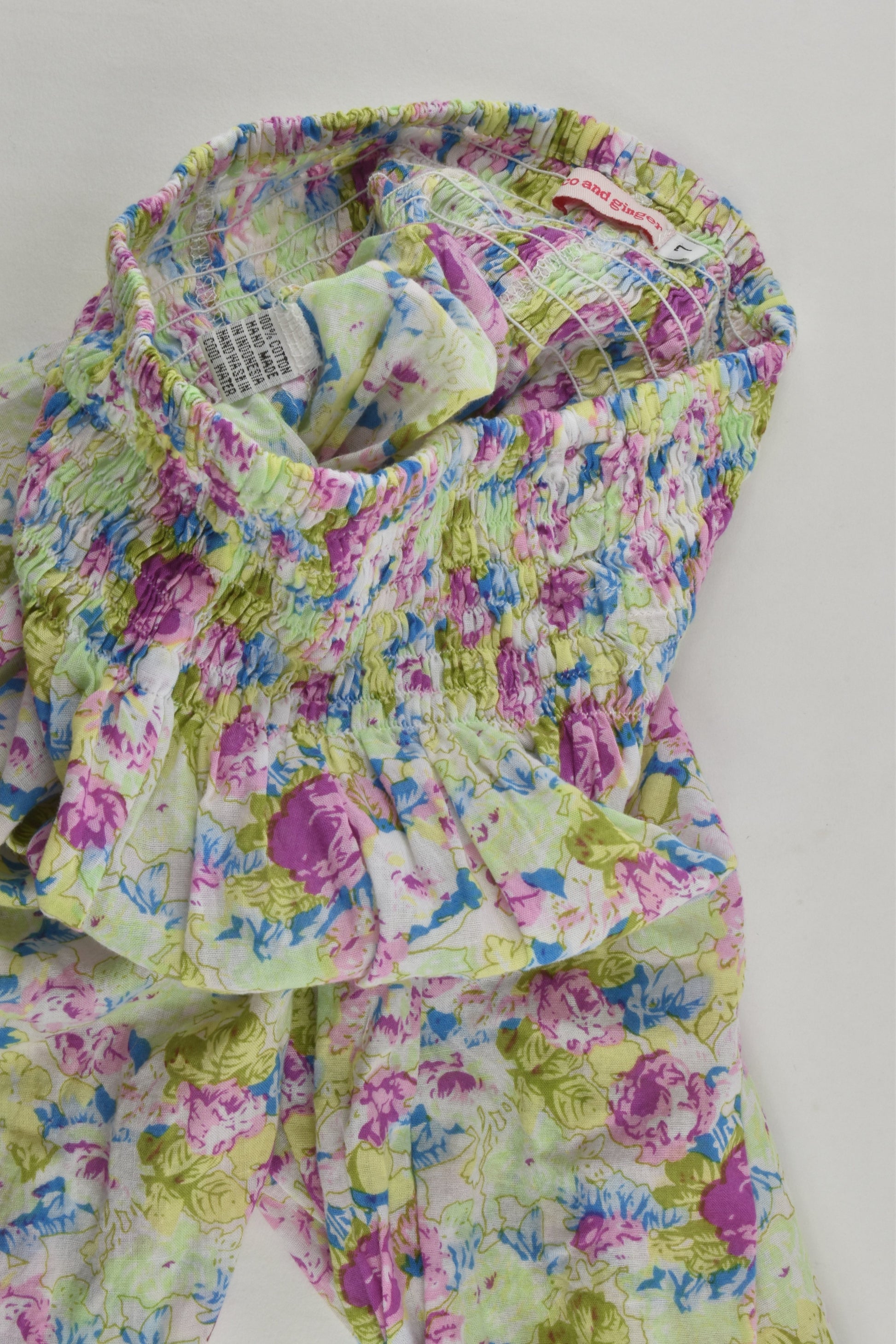 Coco and Ginger Size 7 Floral Baggy Pants