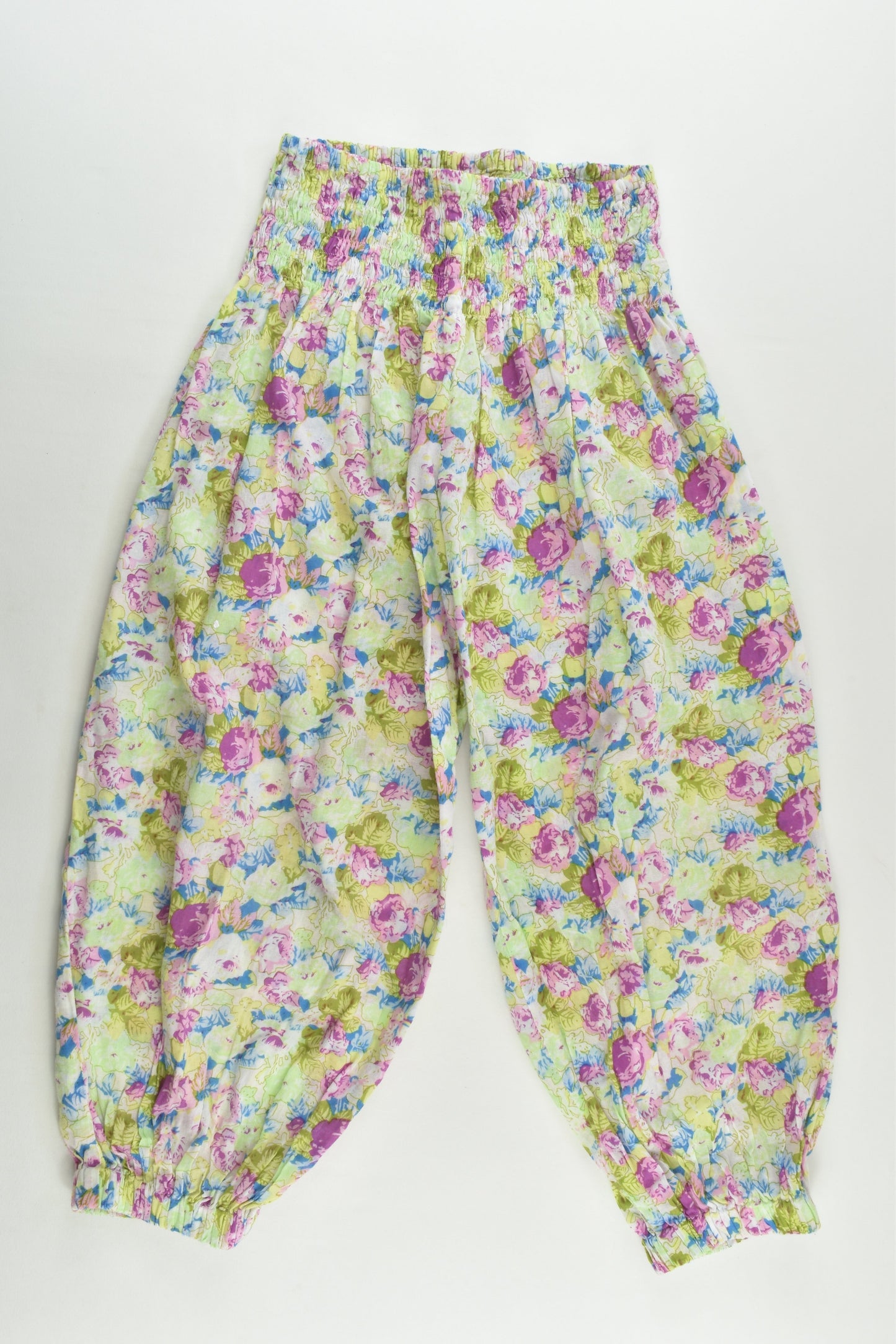 Coco and Ginger Size 7 Floral Baggy Pants