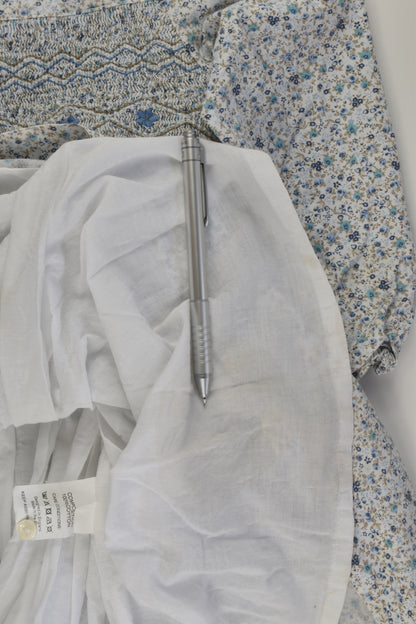 Confiture Size 3 Floral Lined Smocked Dress