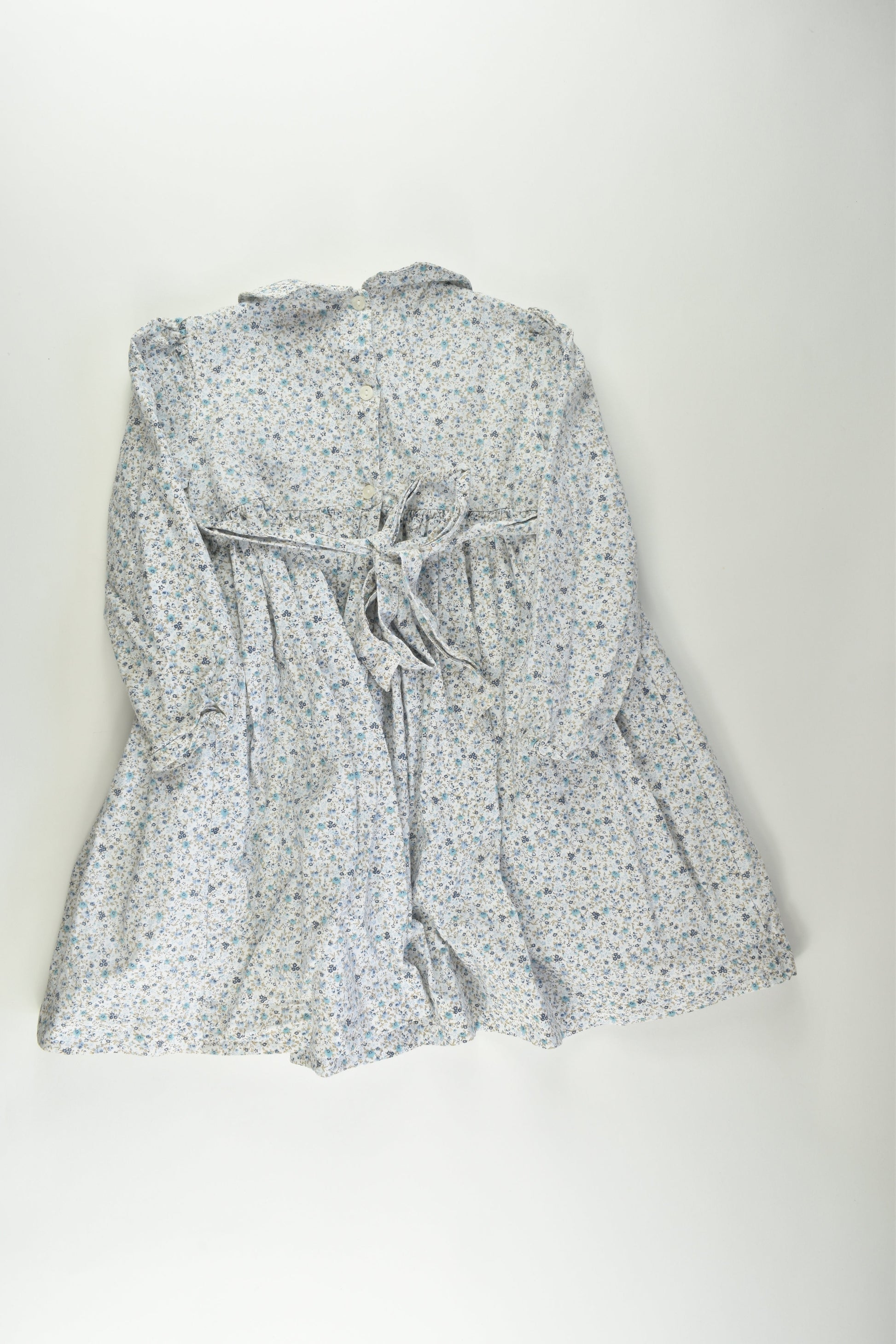 Confiture Size 3 Floral Lined Smocked Dress