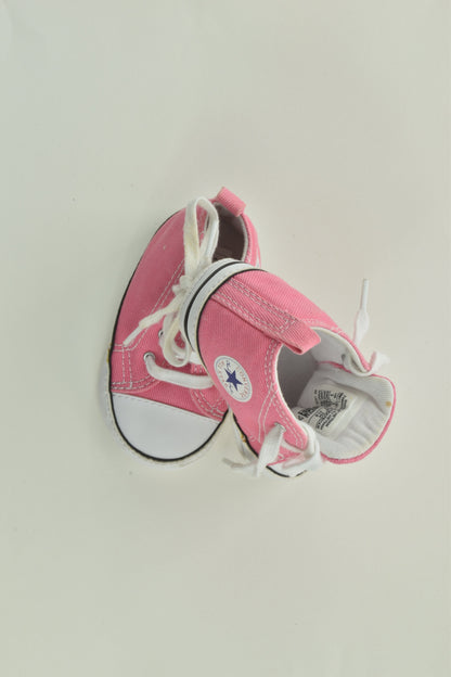 Converse All Star Size 3 Pink Soft Sole Shoes
