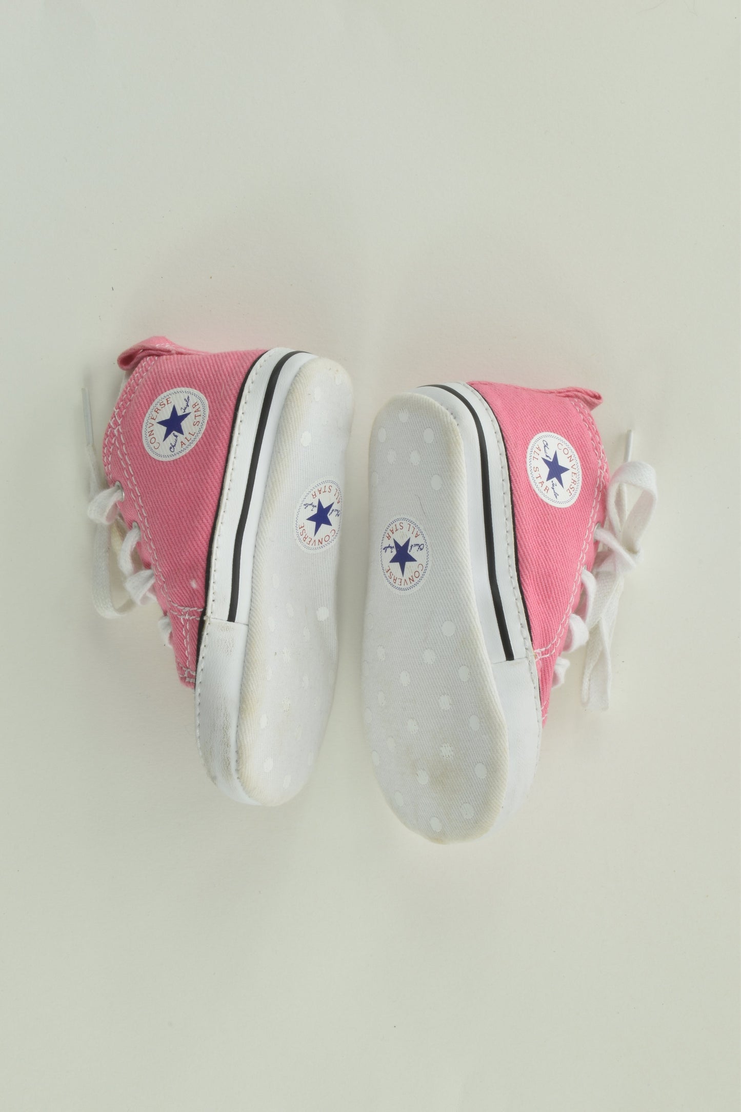 Converse All Star Size 3 Pink Soft Sole Shoes