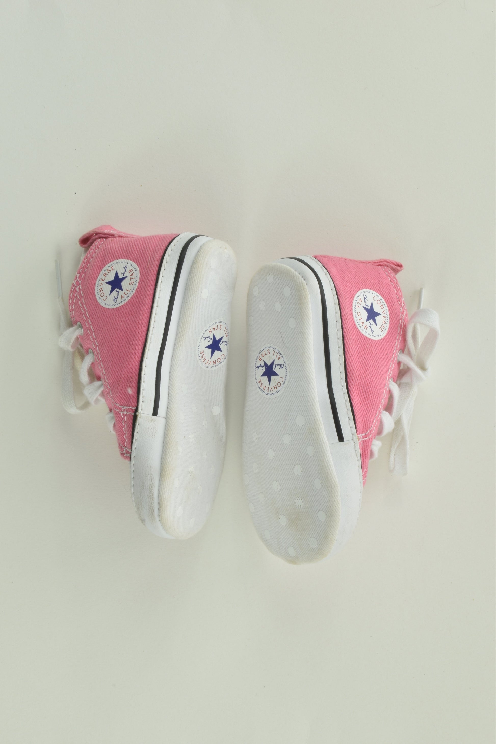 Converse All Star Size 3 Pink Soft Sole Shoes