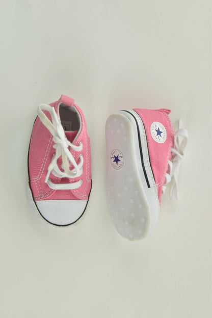 Converse All Star Size 3 Pink Soft Sole Shoes