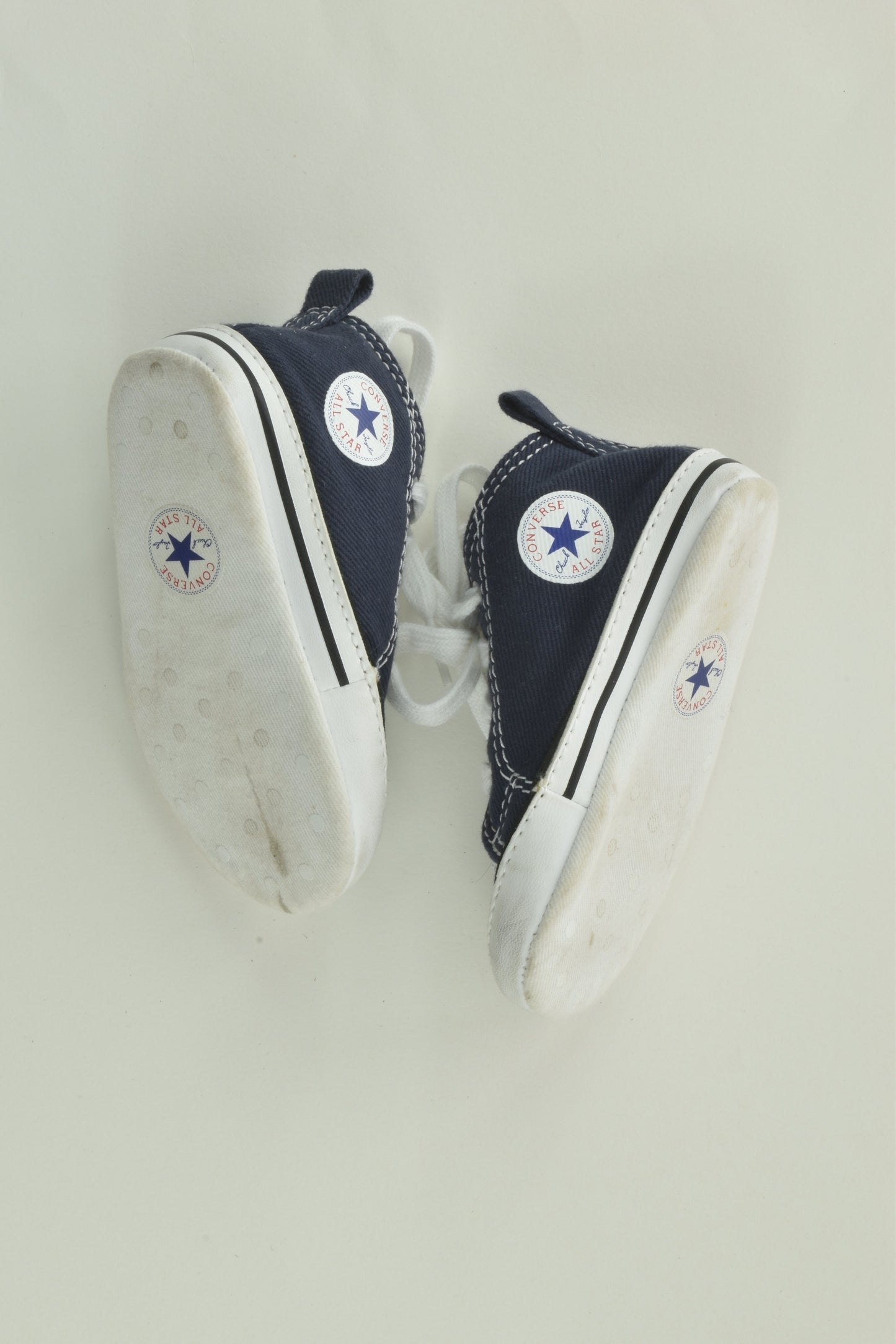 Converse All Star Size 4 Navy Soft Sole Shoes