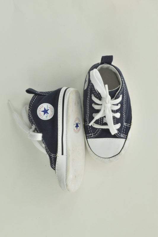 Converse All Star Size 4 Navy Soft Sole Shoes