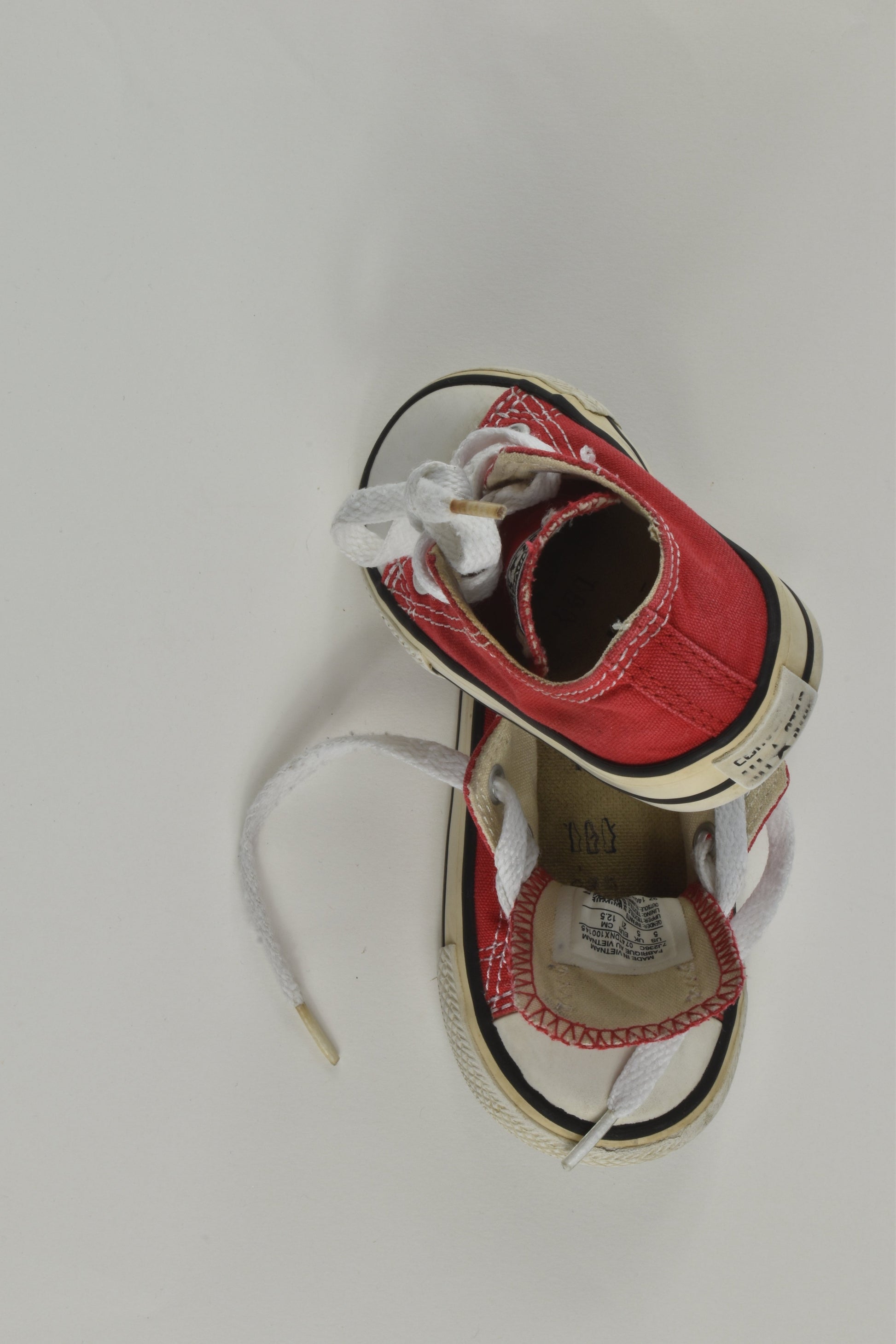 Converse All Star Size 5 Red Shoes