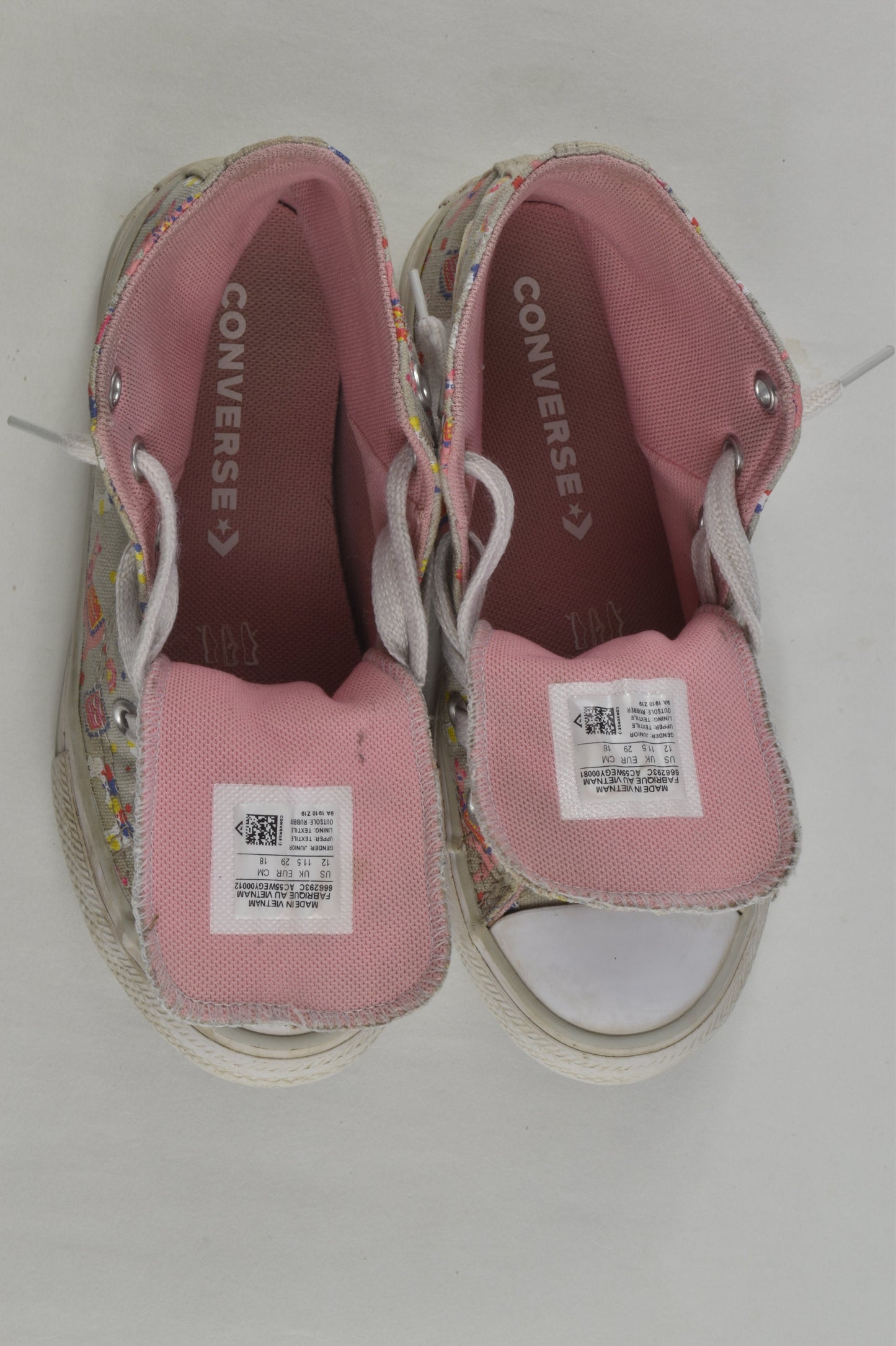 Converse All Star Size UK 11.5 Llama Shoes