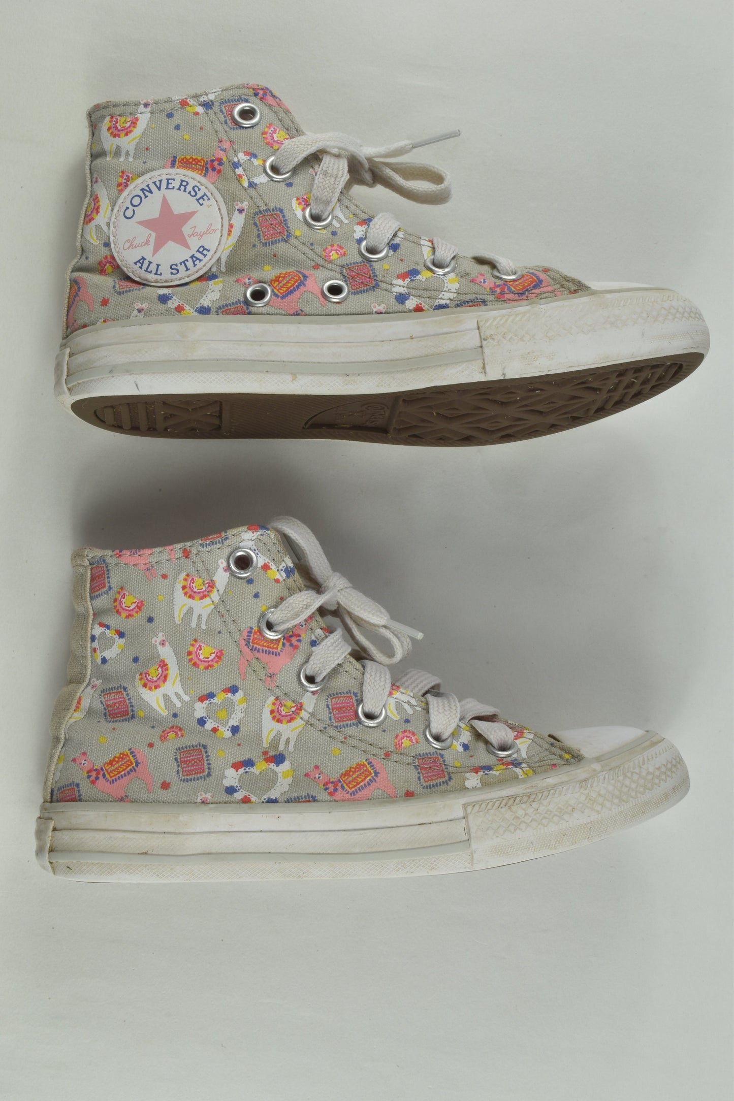 Converse All Star Size UK 11.5 Llama Shoes