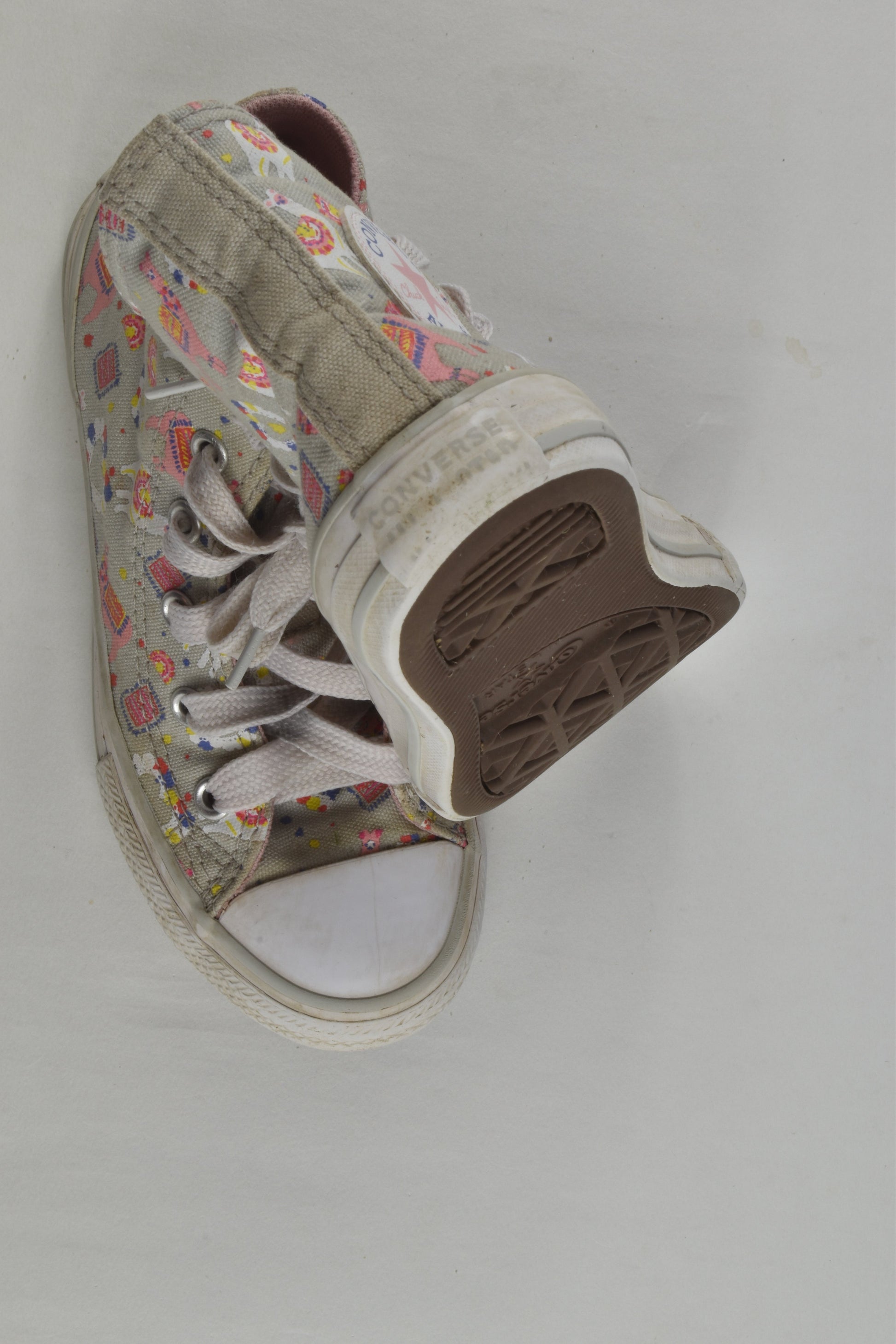 Converse All Star Size UK 11.5 Llama Shoes