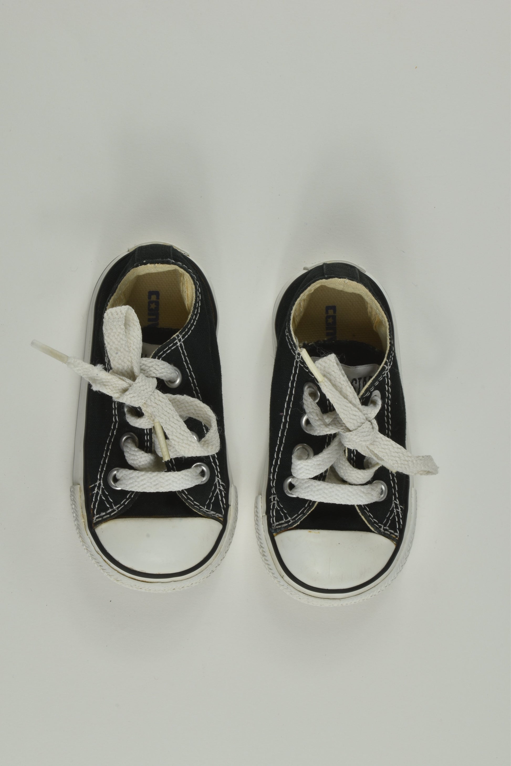 Converse All Star Size UK 4 Black Shoes