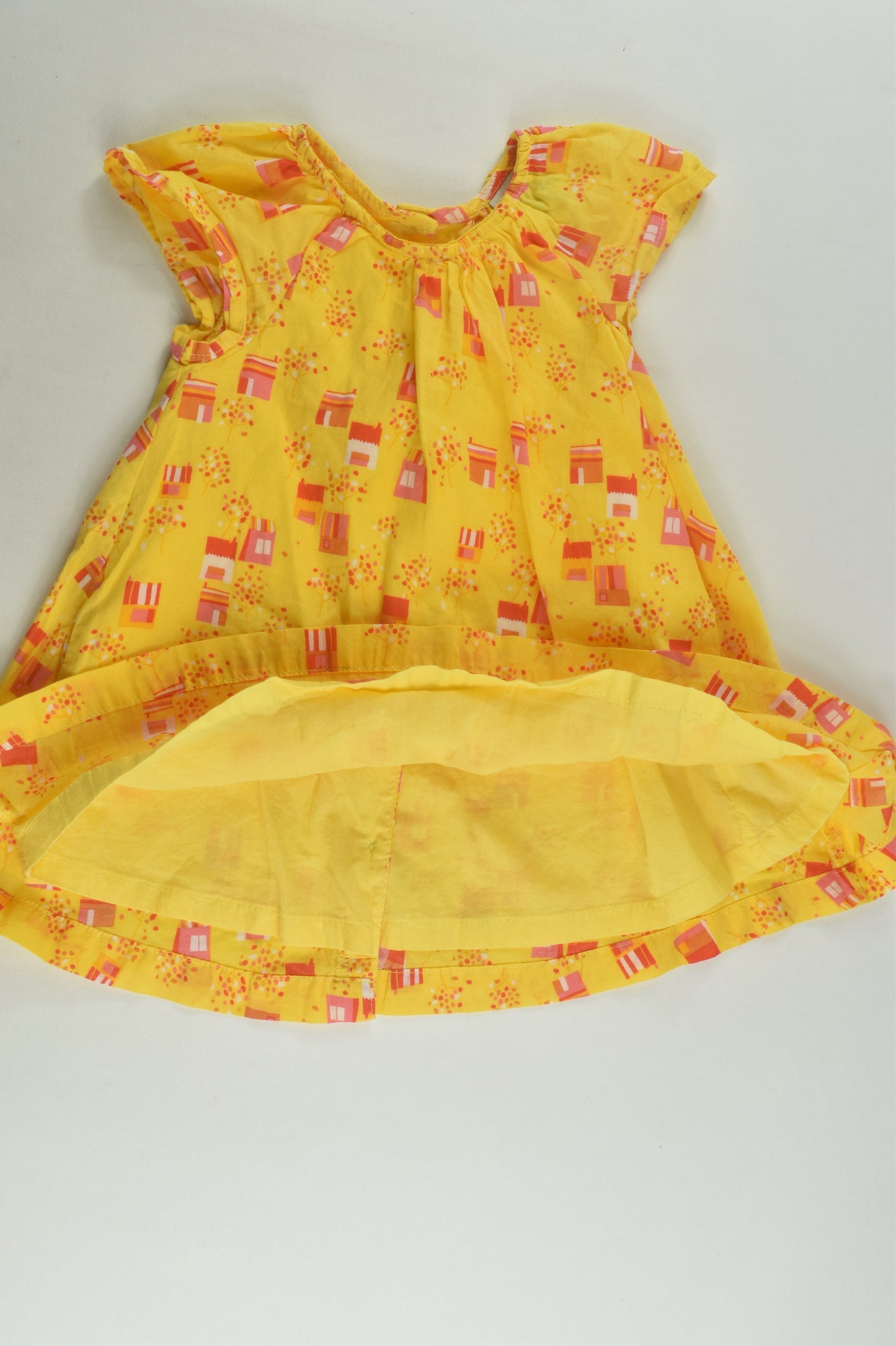 Cosmic Zoo by Vertbaudet Size 00 Lined Dress