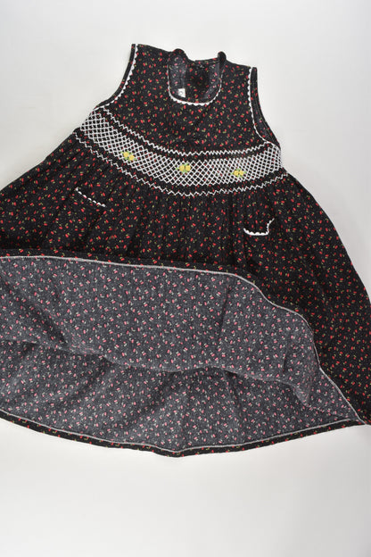 Cotton Club Size 6 Smocked Cherries Dress