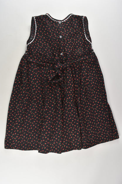 Cotton Club Size 6 Smocked Cherries Dress
