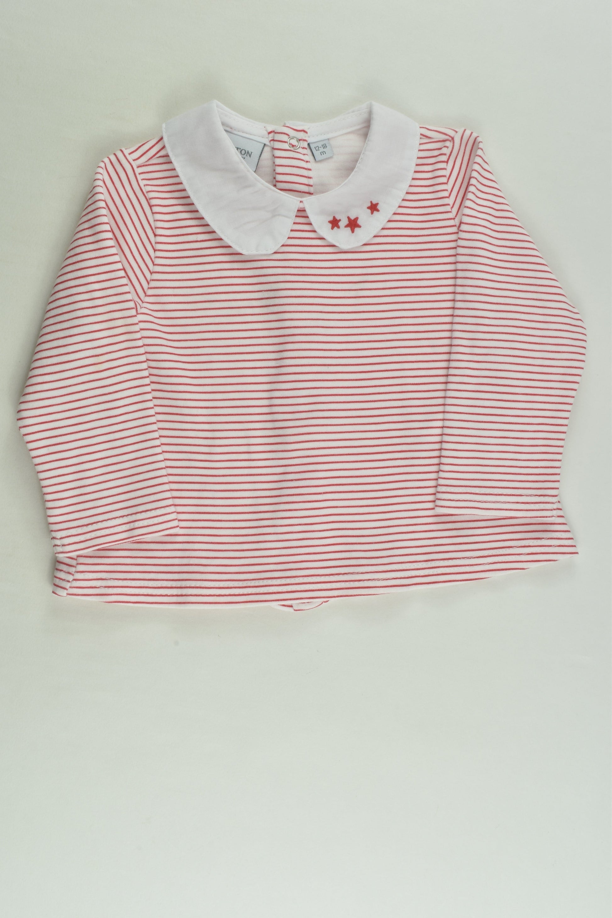 Cotton Juice Size 1 Collared Top