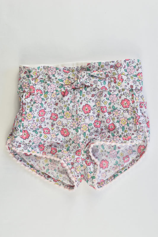Cotton On Baby Size 0 (6-12 months) Floral Shorts