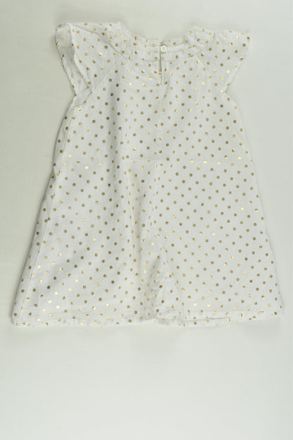 Cotton On Baby Size 0 Lined Dress