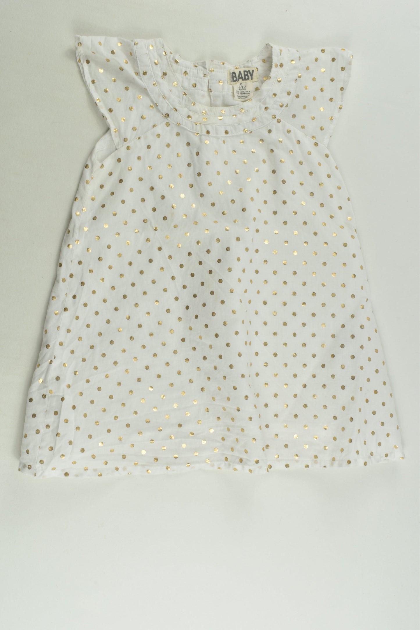 Cotton On Baby Size 0 Lined Dress