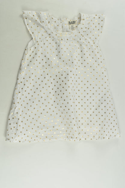 Cotton On Baby Size 0 Lined Dress