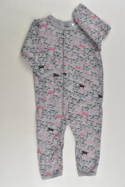 Cotton On Baby Size 0 Unicorn Romper