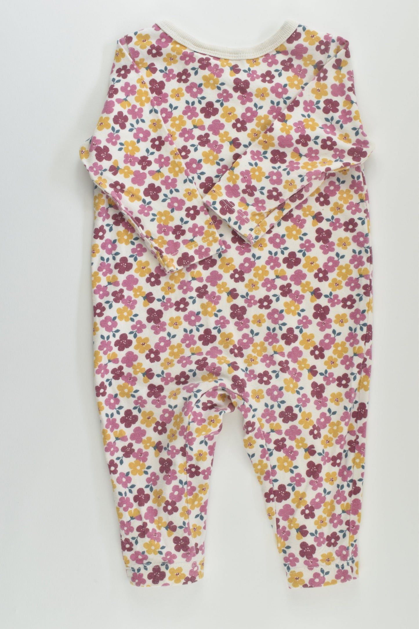 Cotton On Baby Size 00 Floral Romper